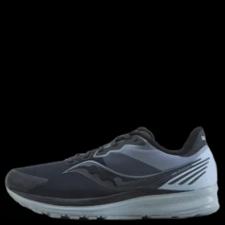 New Saucony Ride 14 Runshield Black/gravel Blå