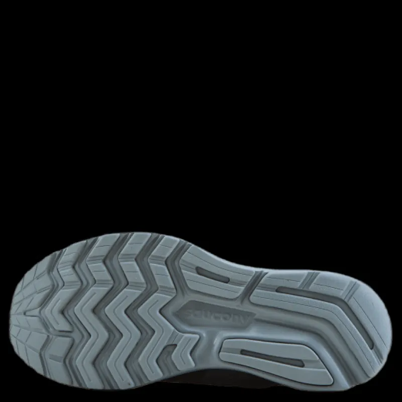 New Saucony Ride 14 Runshield Black/gravel Blå