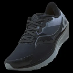 New Saucony Ride 14 Runshield Black/gravel Blå