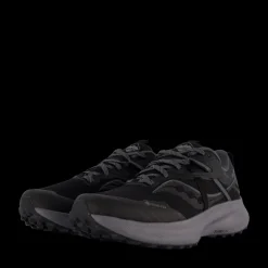 Clearance Saucony Ride 15 Tr Gtx Black/charcoal Svart