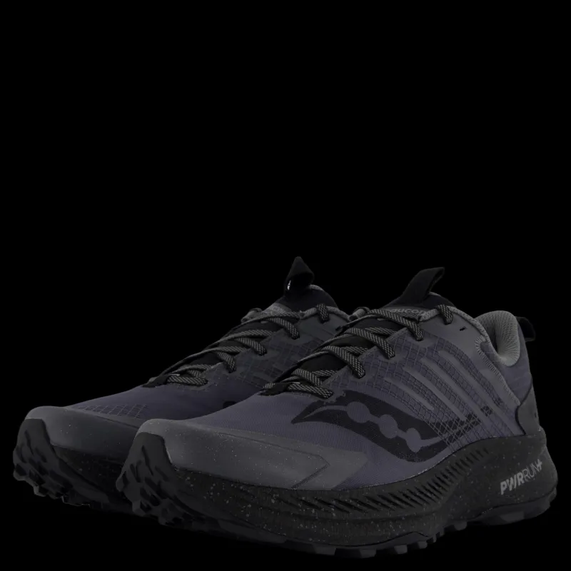 Saucony Ride Tr2 Gtx Men Shadow/black Svart