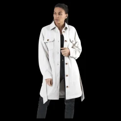 Outlet Pieces Riema Overshirt Jacket Grey