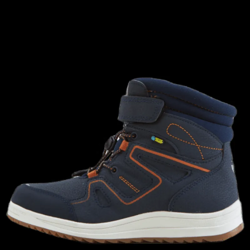 Discount ZigZag Rincet Kids Winterboot Wp Navy Blazer Blå