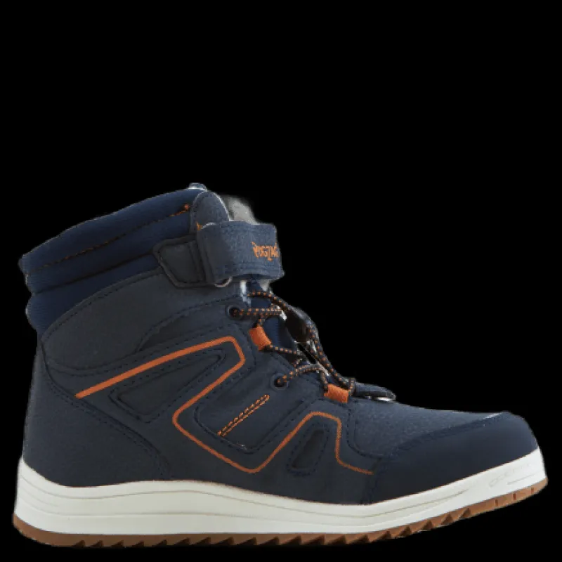 Discount ZigZag Rincet Kids Winterboot Wp Navy Blazer Blå
