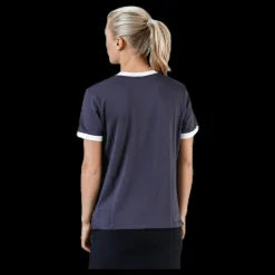 Best Nike Ringer Top SS Blue/White Blå