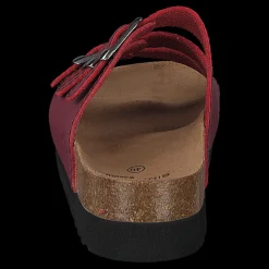 Scholl Rio Bordeaux Röd Hot