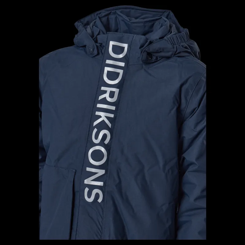 Didriksons Rio Kids Jkt Blue Blå Outlet