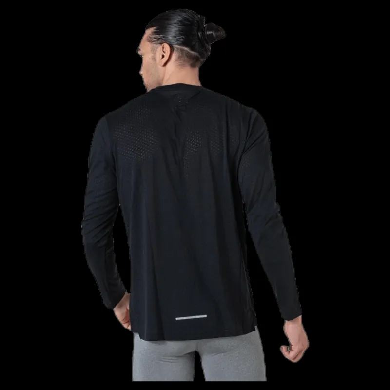 Nike Rise 365 LS Black/Silver Svart Hot