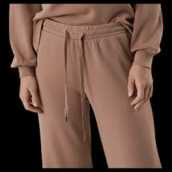 Best Pieces Rise Mw Wide Pant Lounge Red Röd