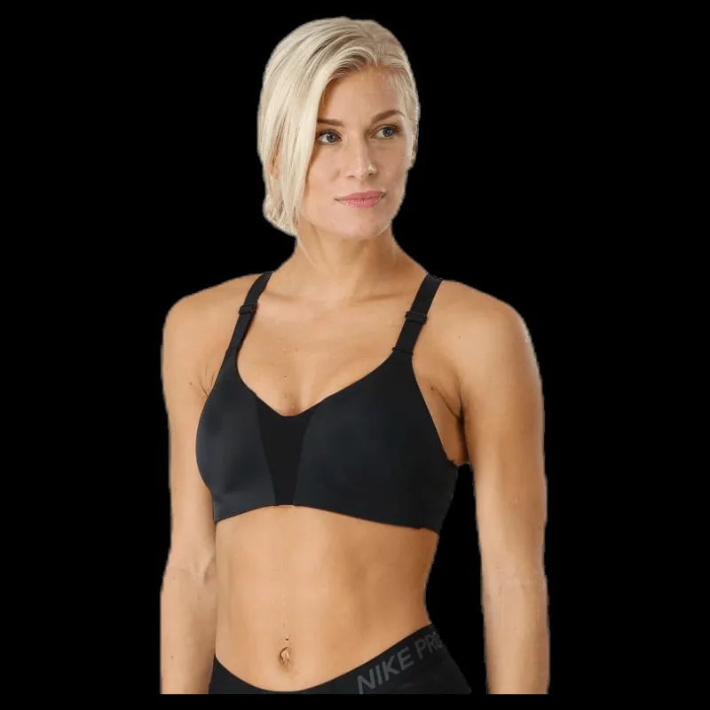 Hot Nike Rival Bra White/Black Vit och Svart