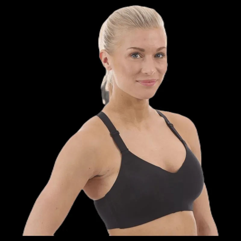 Hot Nike Rival Bra White/Black Vit och Svart