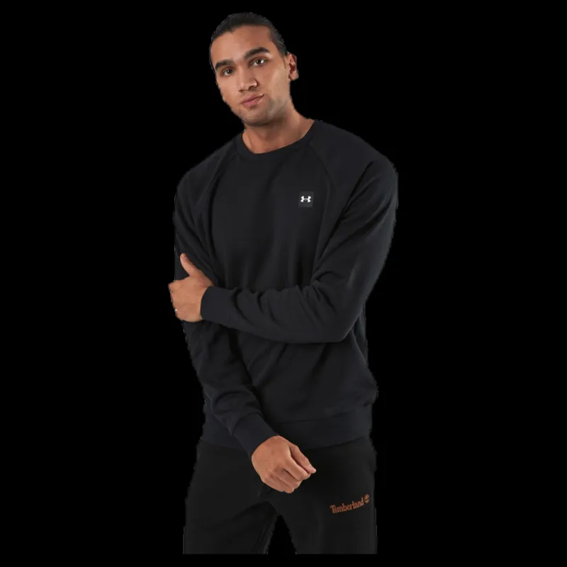 Under Armour Rival Fleece Crew Black Svart Clearance