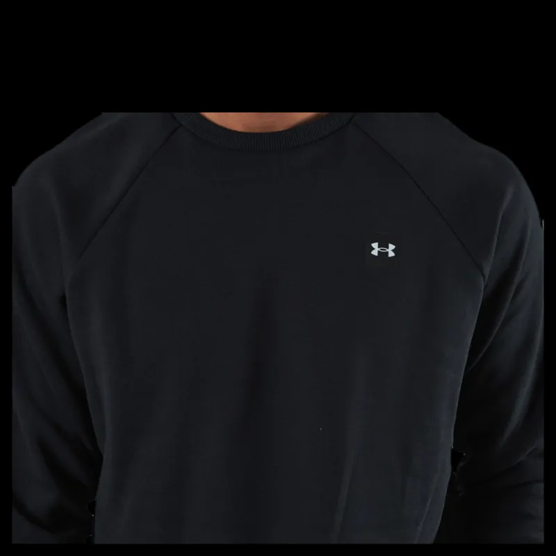 Under Armour Rival Fleece Crew Black Svart Clearance