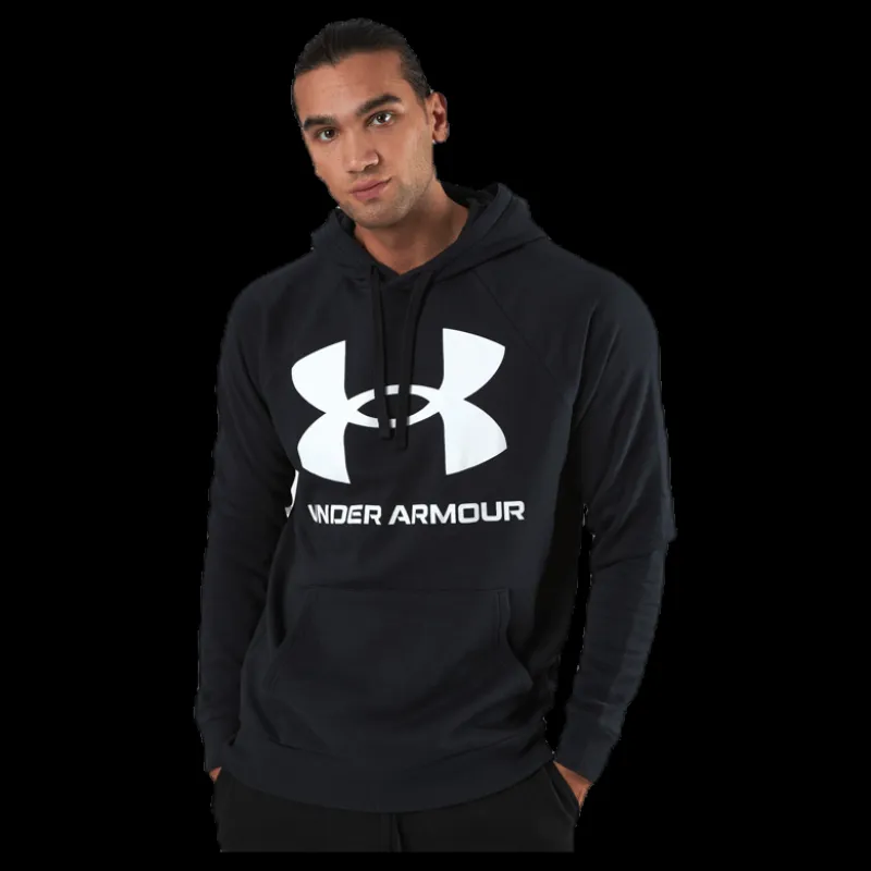 Under Armour Rival Fleece Crew Black Svart Clearance