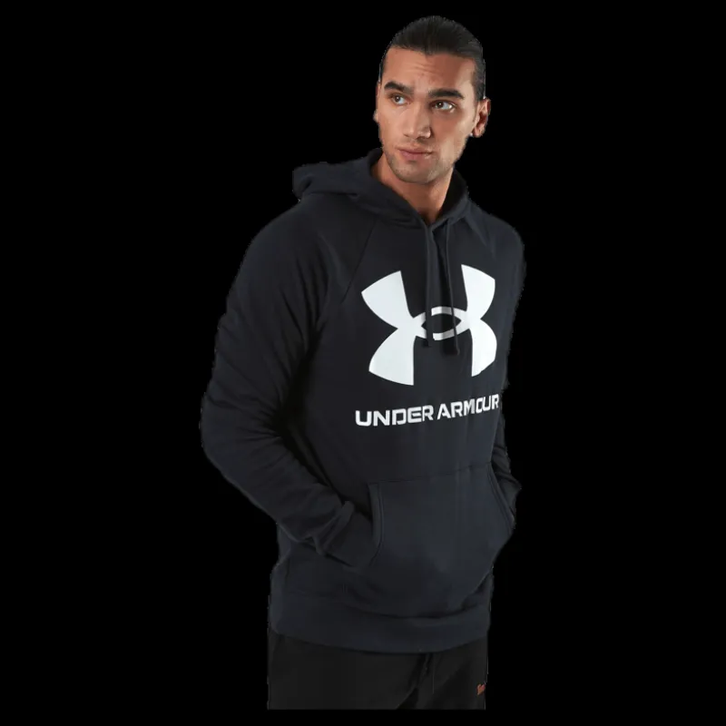 Under Armour Rival Fleece Crew Black Svart Clearance