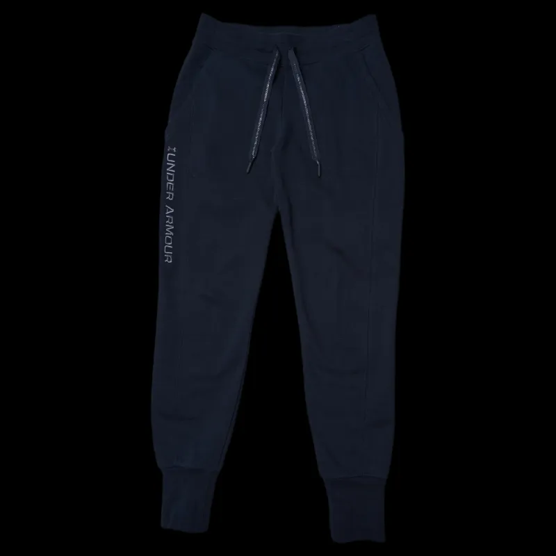 Discount Under Armour Rival Fleece EMB Pant Black Svart