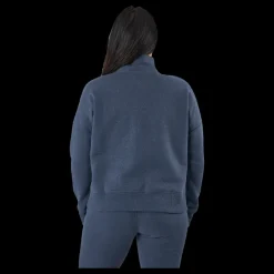 New Under Armour Rival Fleece Hz Downpour Gray Blå