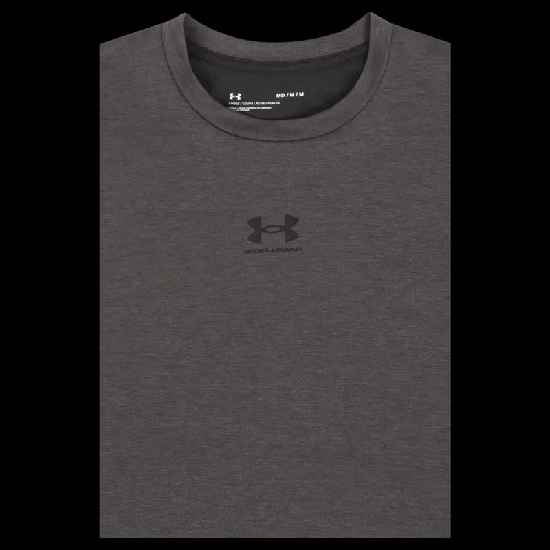 Under Armour Rival Terry Crew Jet Gray Grå Clearance