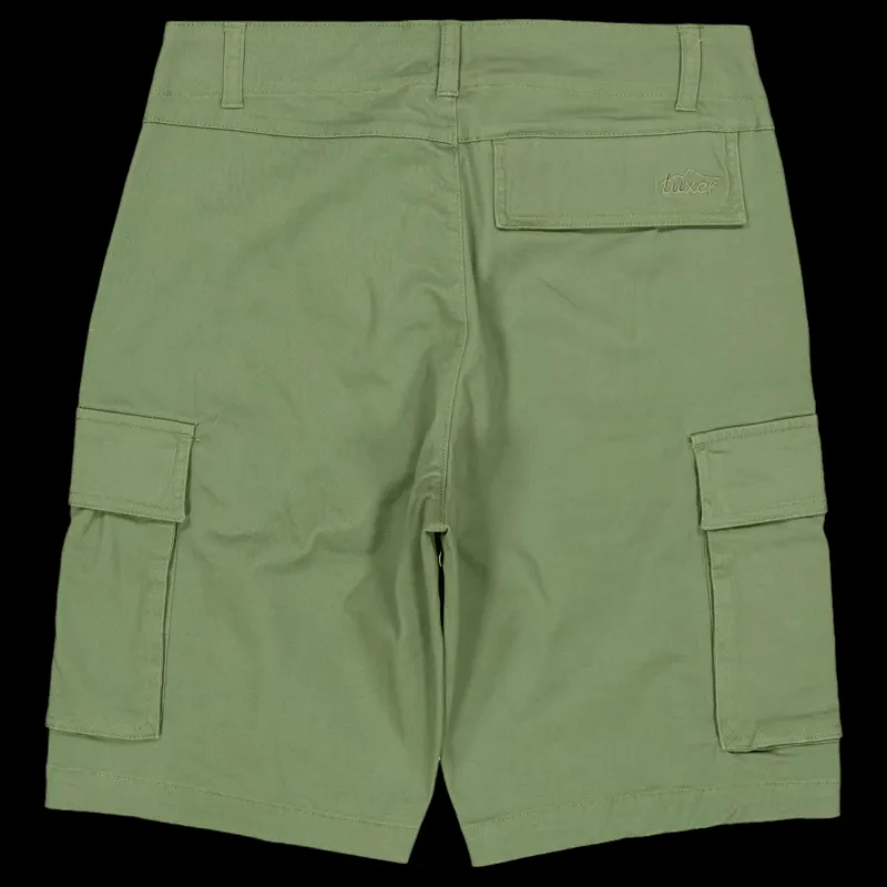 Tuxer Robbie Shorts Olivine Grön Clearance