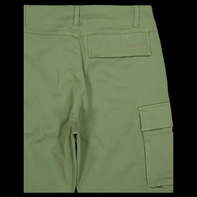Tuxer Robbie Shorts Olivine Grön Clearance