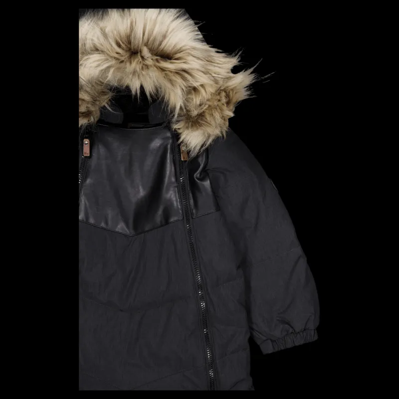 Lindberg Rocky Winter Baby Overall Black Svart Clearance