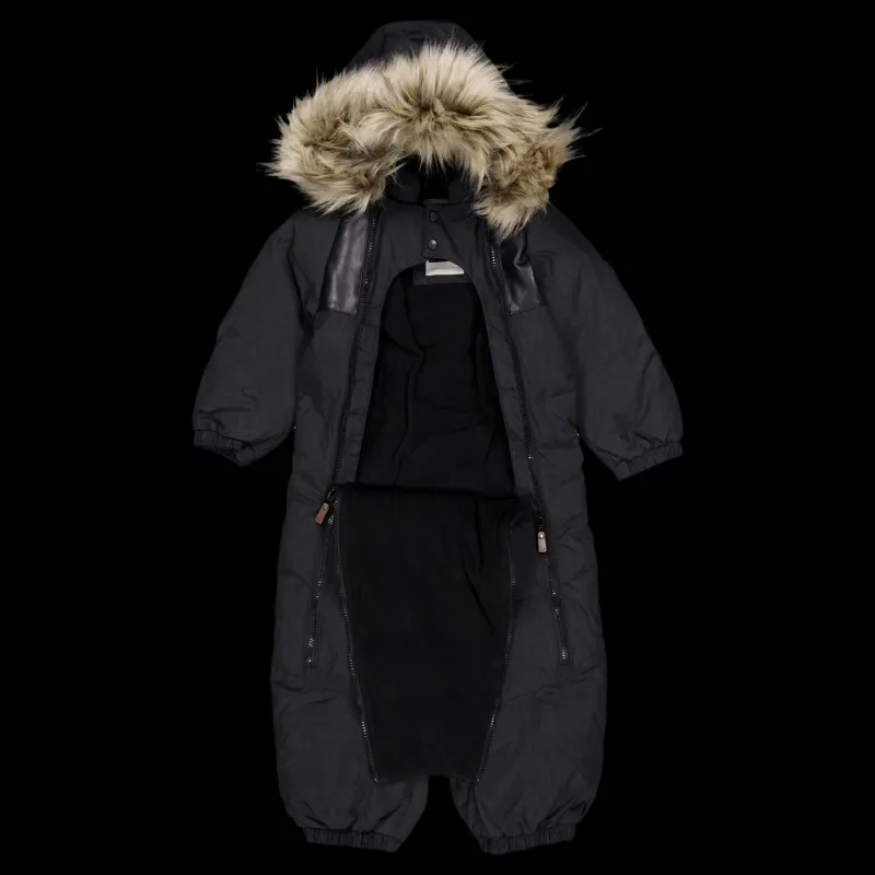 Lindberg Rocky Winter Baby Overall Black Svart Clearance