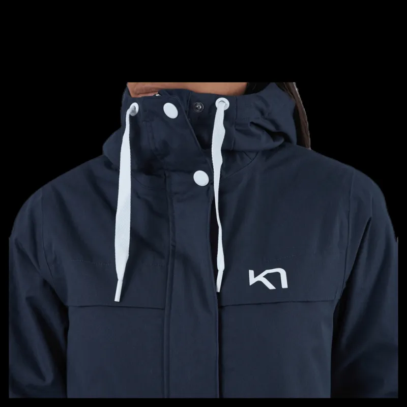 Kari Traa Rokne Parka Blue Blå Clearance