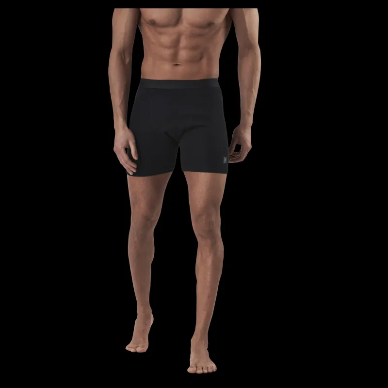 Norfolk Rollo Boxer 100% Merino Wool Black Svart
