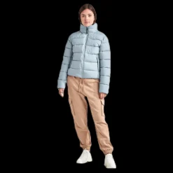 Online Didriksons Rose Girls Puff Jacket Blue Blå