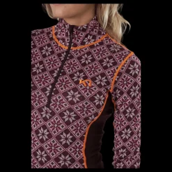 Kari Traa Rose Half-Zip Syrup Brun Best