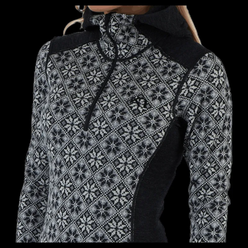 Discount Kari Traa Rose Hood Black Svart
