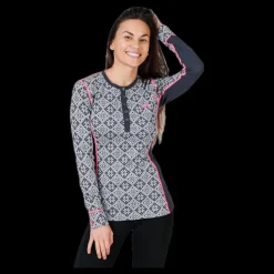 Kari Traa Rose Long Sleeve Shirt Black Svart