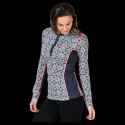 Kari Traa Rose Long Sleeve Shirt Black Svart