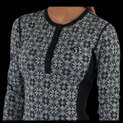 Kari Traa Rose Long Sleeve Shirt Black Svart New