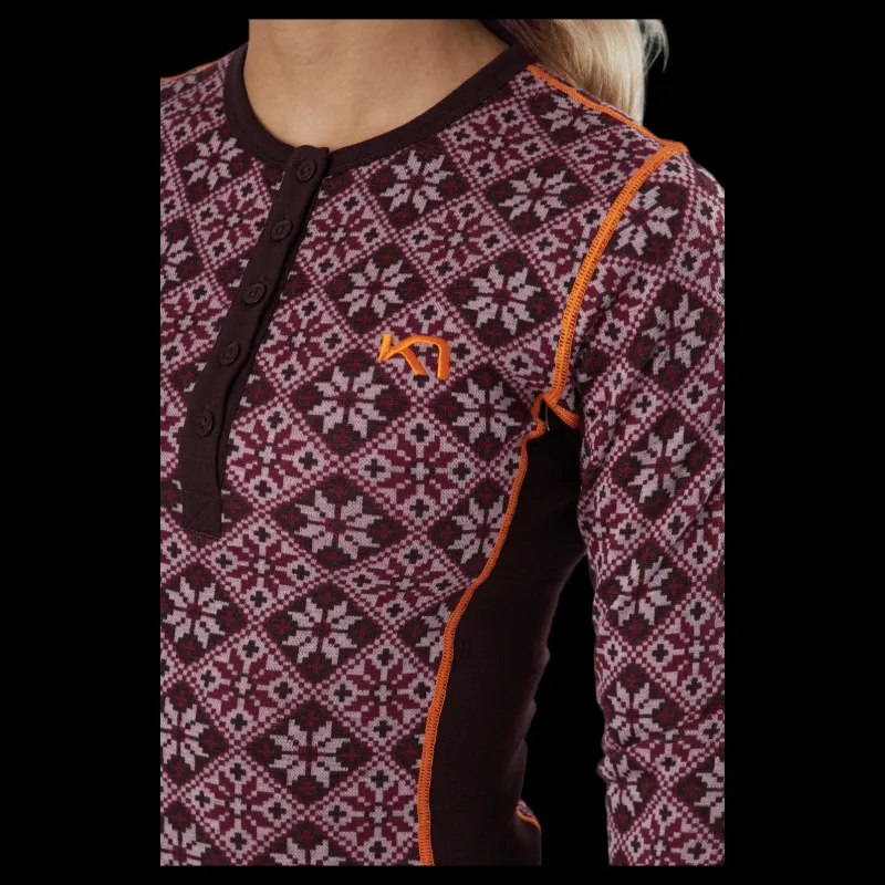 Kari Traa Rose Long Sleeve Syrup Lila Outlet