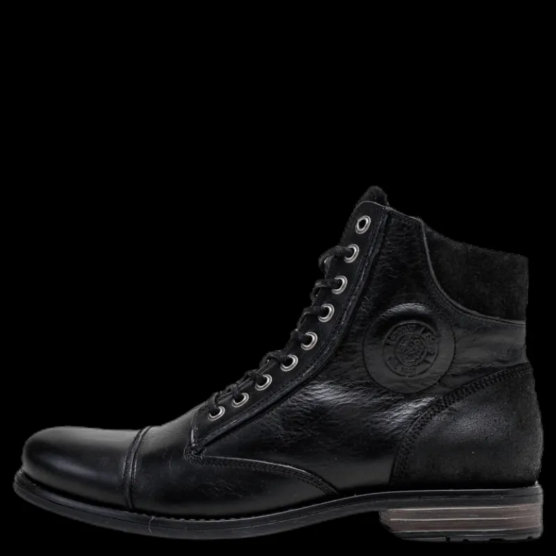 Sneaky Steve Rostov Leather Black Svart Best