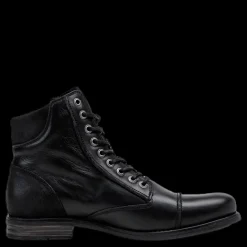 Sneaky Steve Rostov Leather Black Svart Best