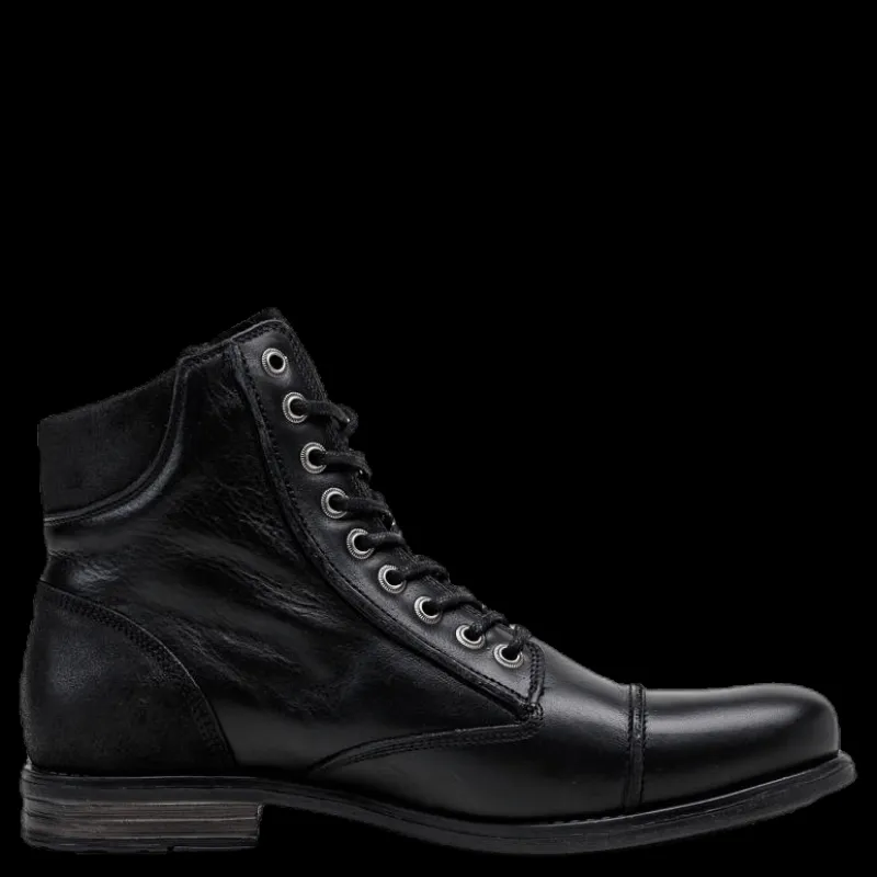 Sneaky Steve Rostov Leather Black Svart Best