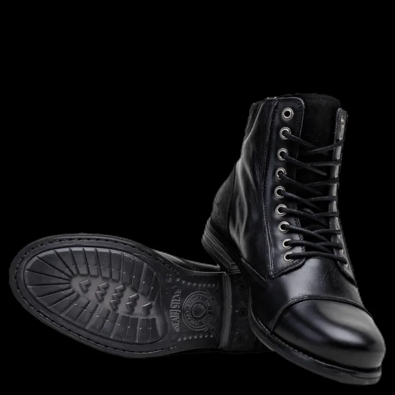 Sneaky Steve Rostov Leather Black Svart Best