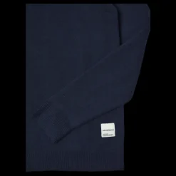 Jack & Jones Roy Knit High Neck Zip Navy Blazer Blå