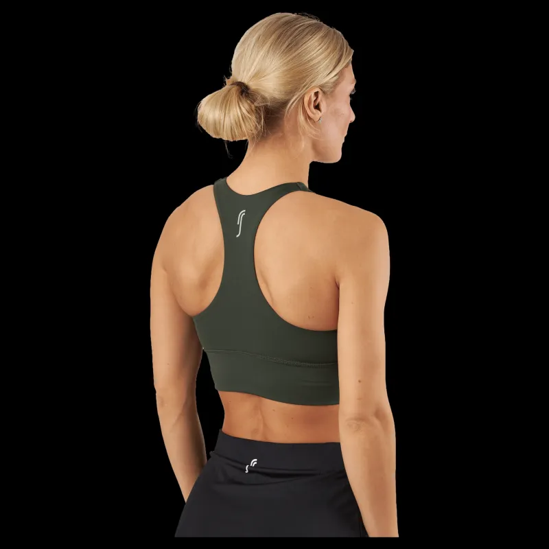 Clearance RS Sports Bra Deep Green Svart