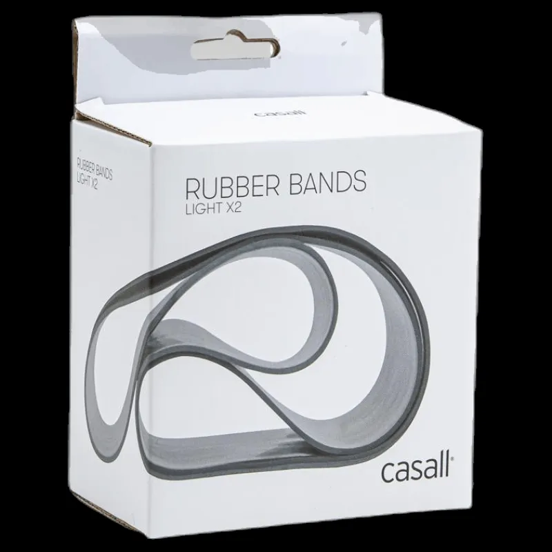 Casall Rubber Band Light 2pcs Grey Grå Online
