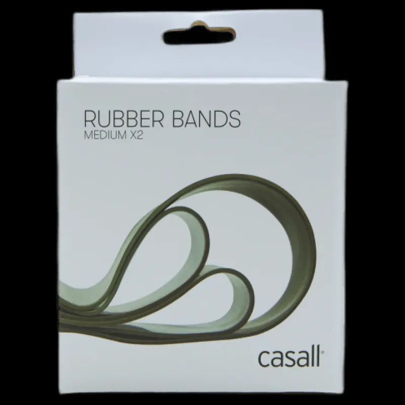 Best Casall Rubber Band Medium 2pcs Medium Green Grön