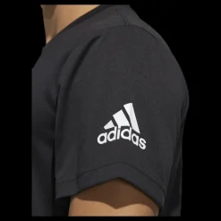 New adidas Rugby Logo Tee Black Svart