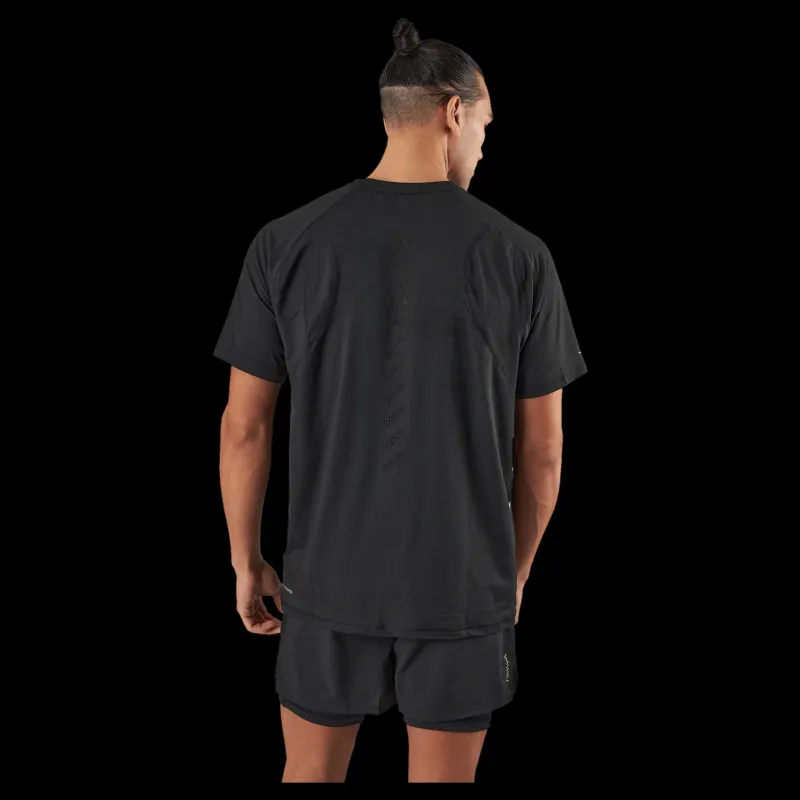 Hot Puma Run Cloudspun Ss Tee Black Svart