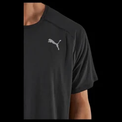 Hot Puma Run Cloudspun Ss Tee Black Svart