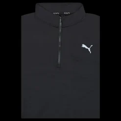 Puma Run Favorite 1/4 Zip M Black Svart Discount