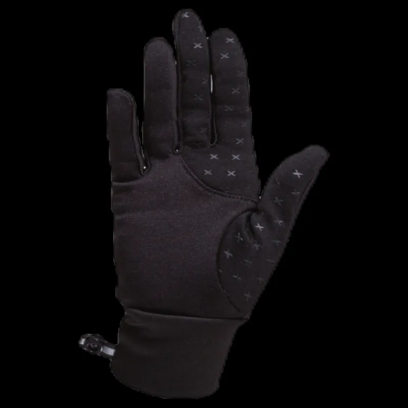 Clearance 2XU Run Glove Black/Silver Svart och Silver