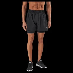 Outlet Puma Run 2in1 5" Short Black Svart