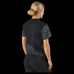 Outlet adidas Run It Brand Love T-Shirt Black Svart